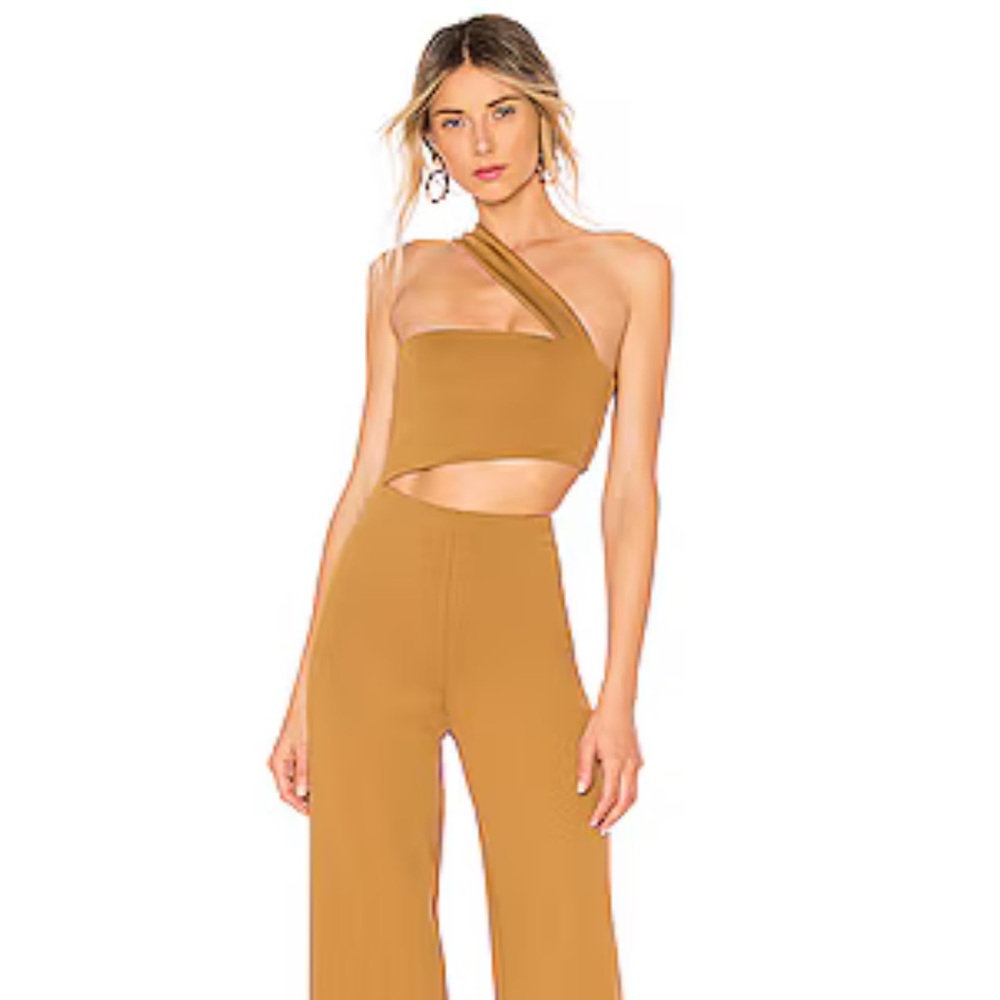 House of Harlow 1960 Toffee Jumpsuit